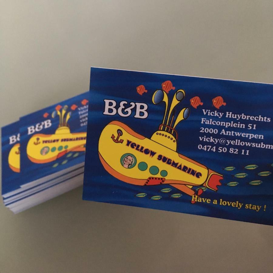 B&B Yellow Submarine Антверпен Экстерьер фото